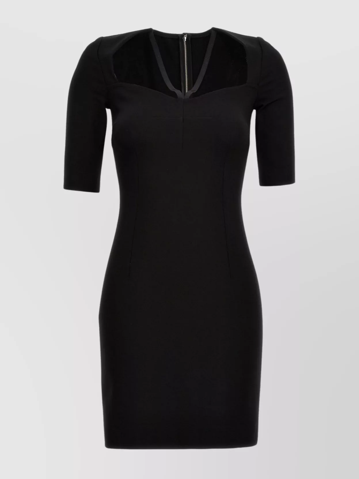 Shop Dolce & Gabbana Short Sleeve Jersey Dress