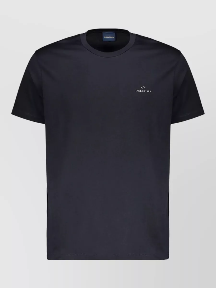 Paul & Shark cotton regular-fit logo-print short-sleeve t-shirt