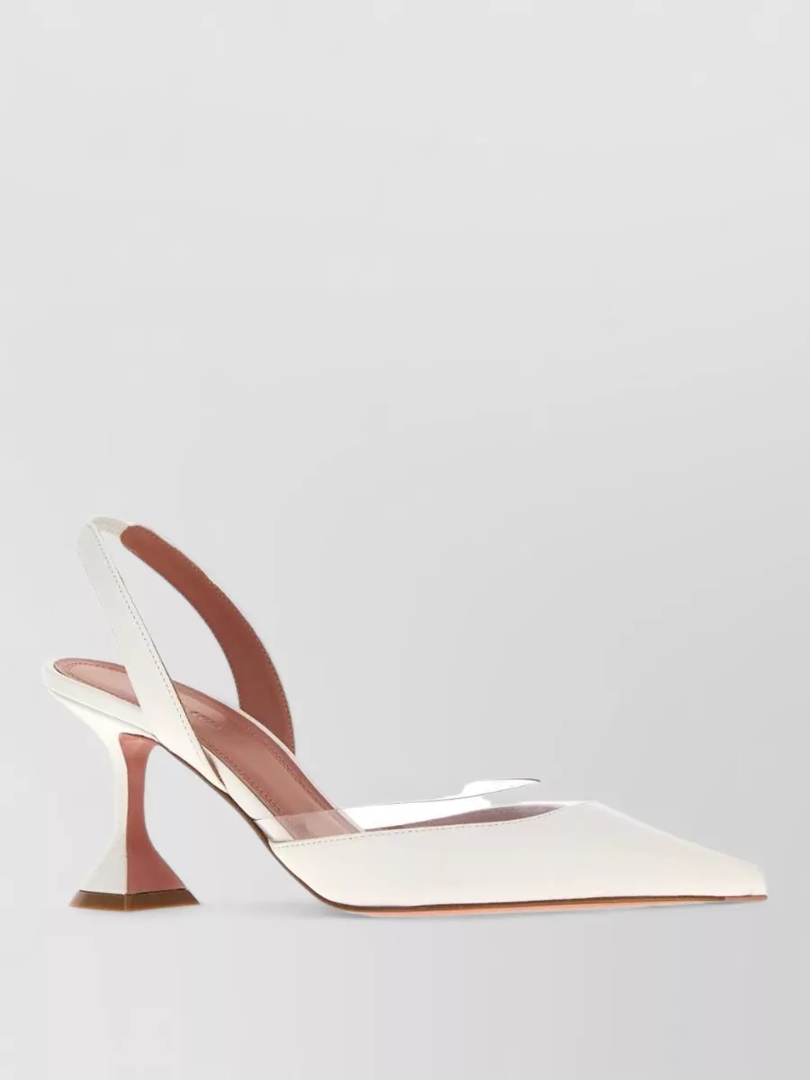Amina Muaddi Nappa Leather Mules