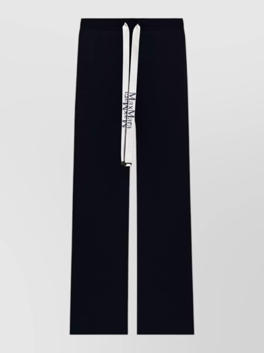 S Max Mara Jersey Wide-Leg Trousers