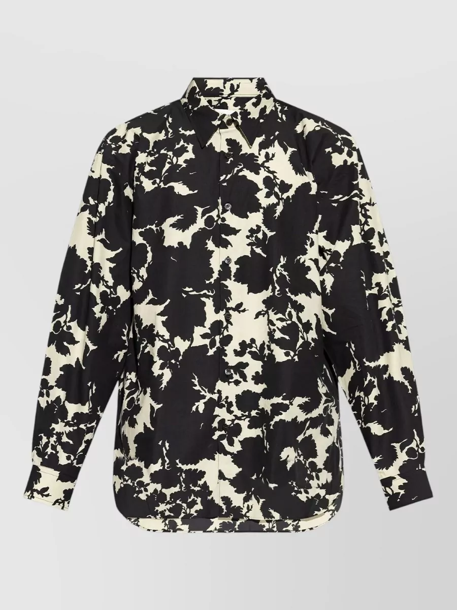 Dries Van Noten Patterned cotton shirt