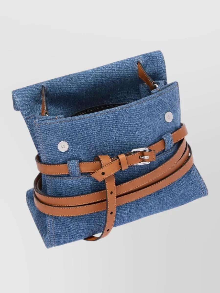 Moschino Denim Shoulder Bag