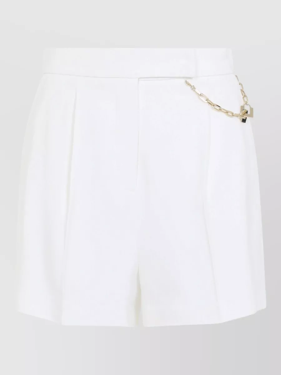Elisabetta Franchi Relaxed-Fit Wide-Leg Tailored Shorts