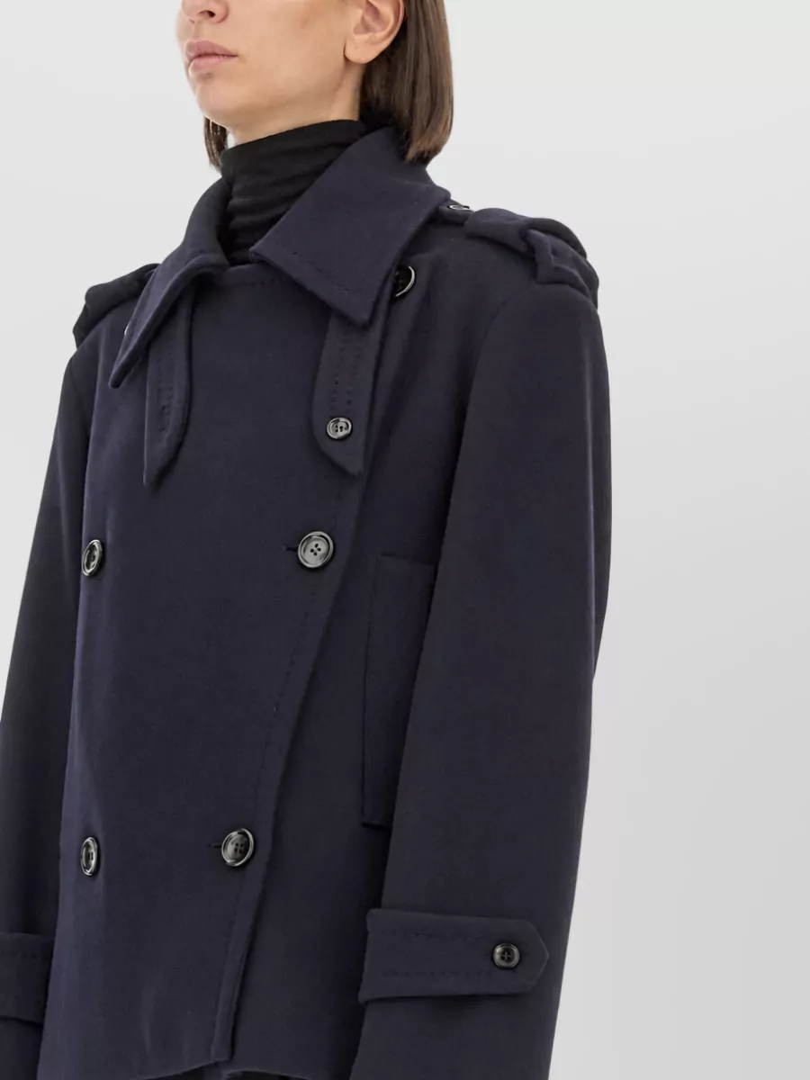 Max Mara Cashmere Virgin Wool Fitted Jacket