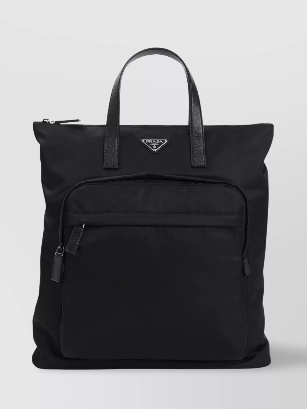 Prada Tote backpack with adjustable straps and front pockets