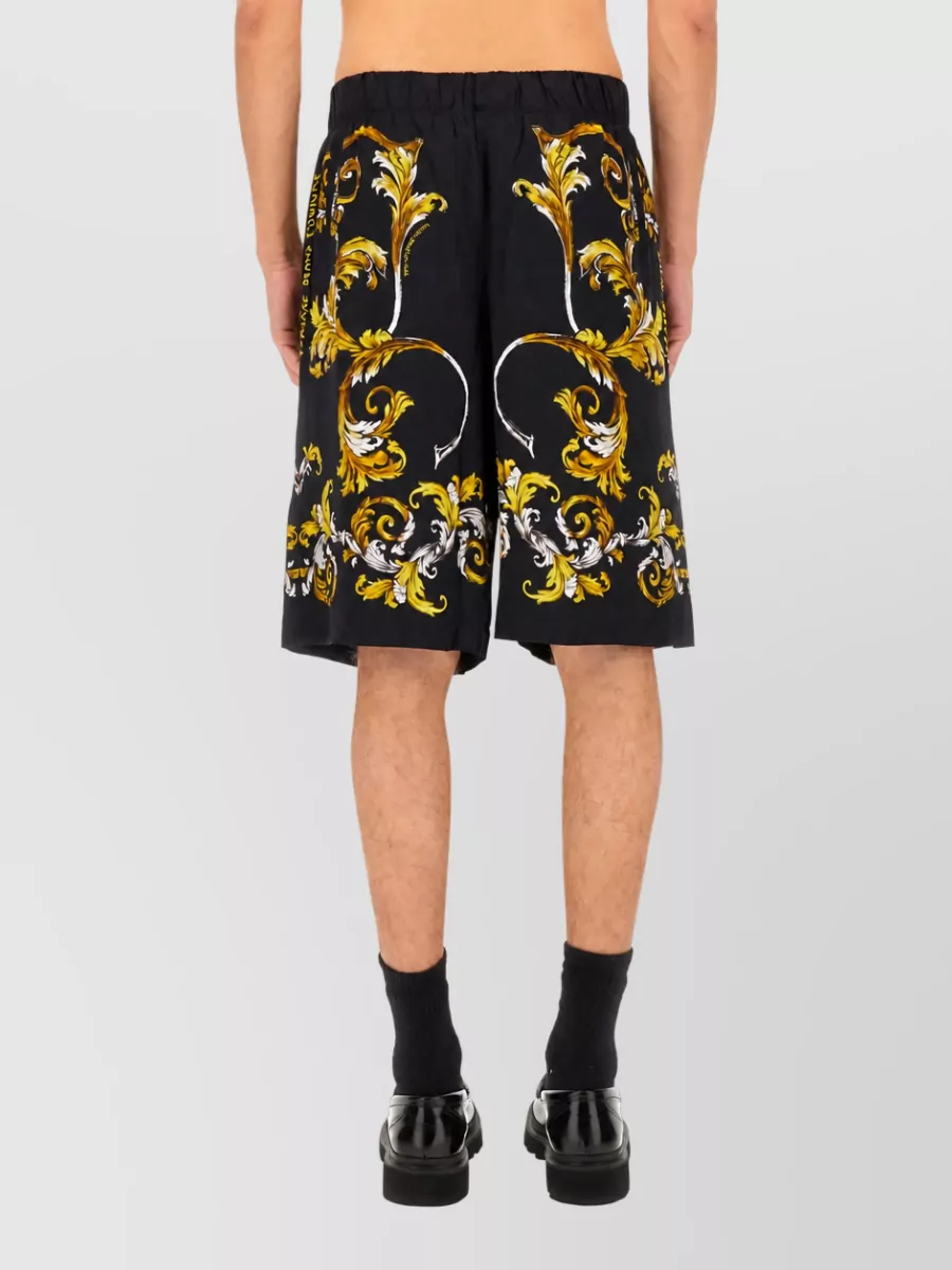 Versace Jeans Couture Printed Tailored Shorts
