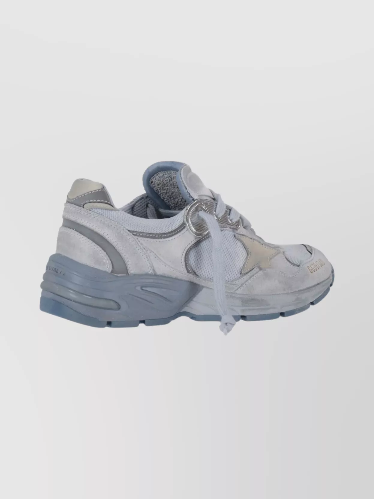 Golden Goose Running Sneakers With Suede And Mesh