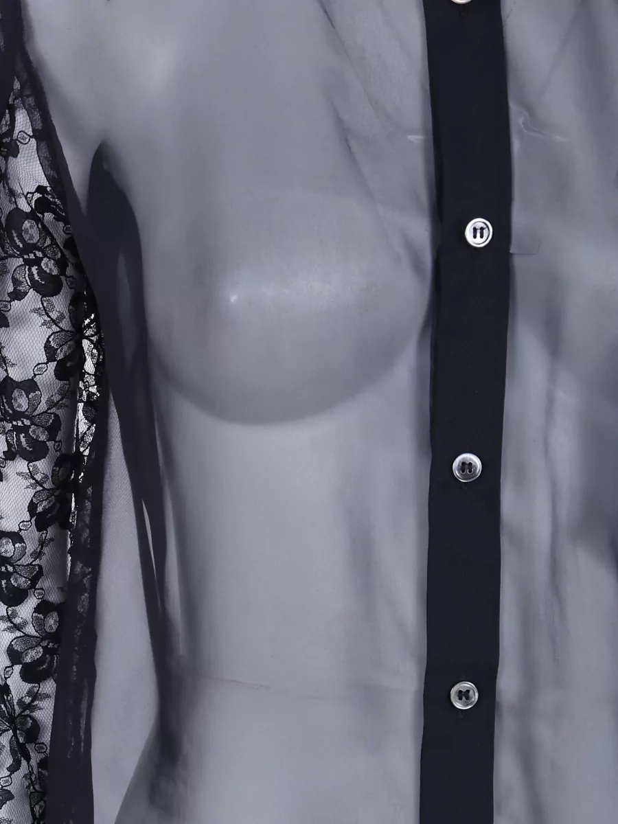 Comme Des Garçons Georgette Shirt