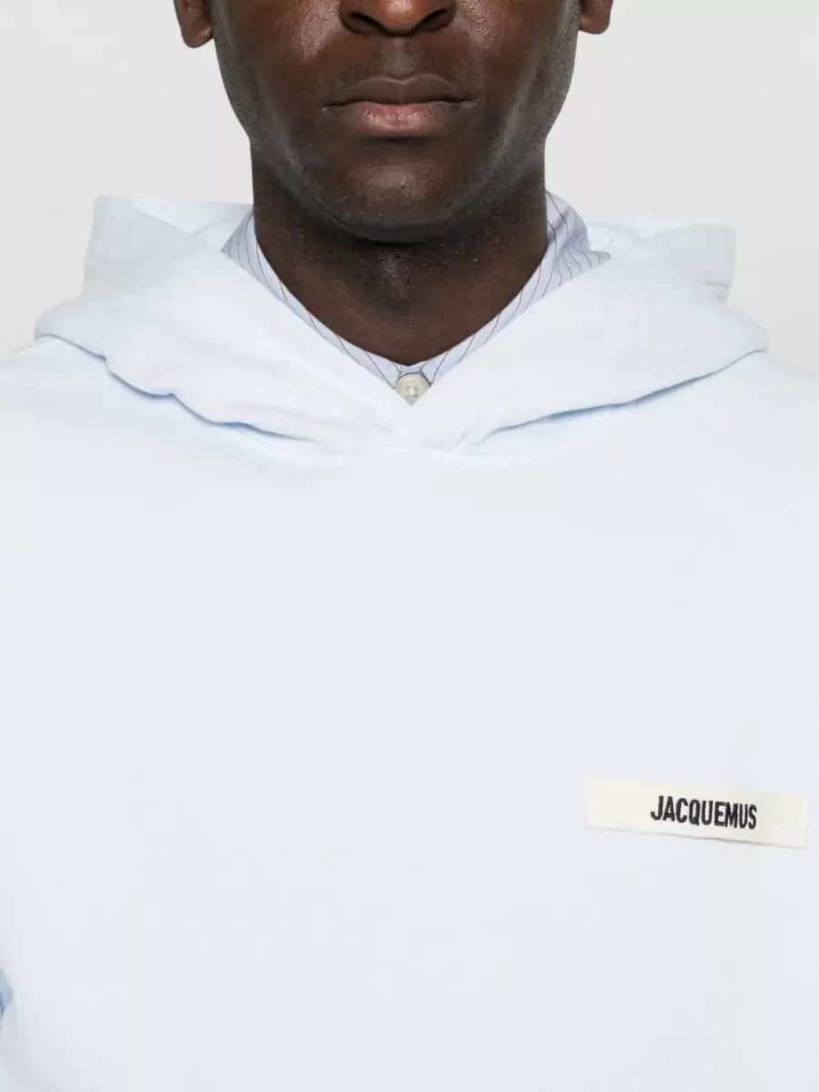 Jacquemus Cotton Logo-Patch Hoodie