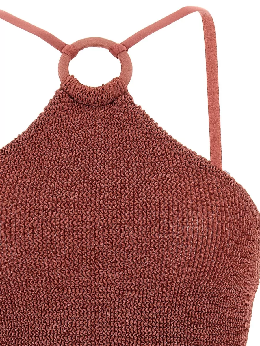 Hunza G Halterneck One-Piece Swimsuit
