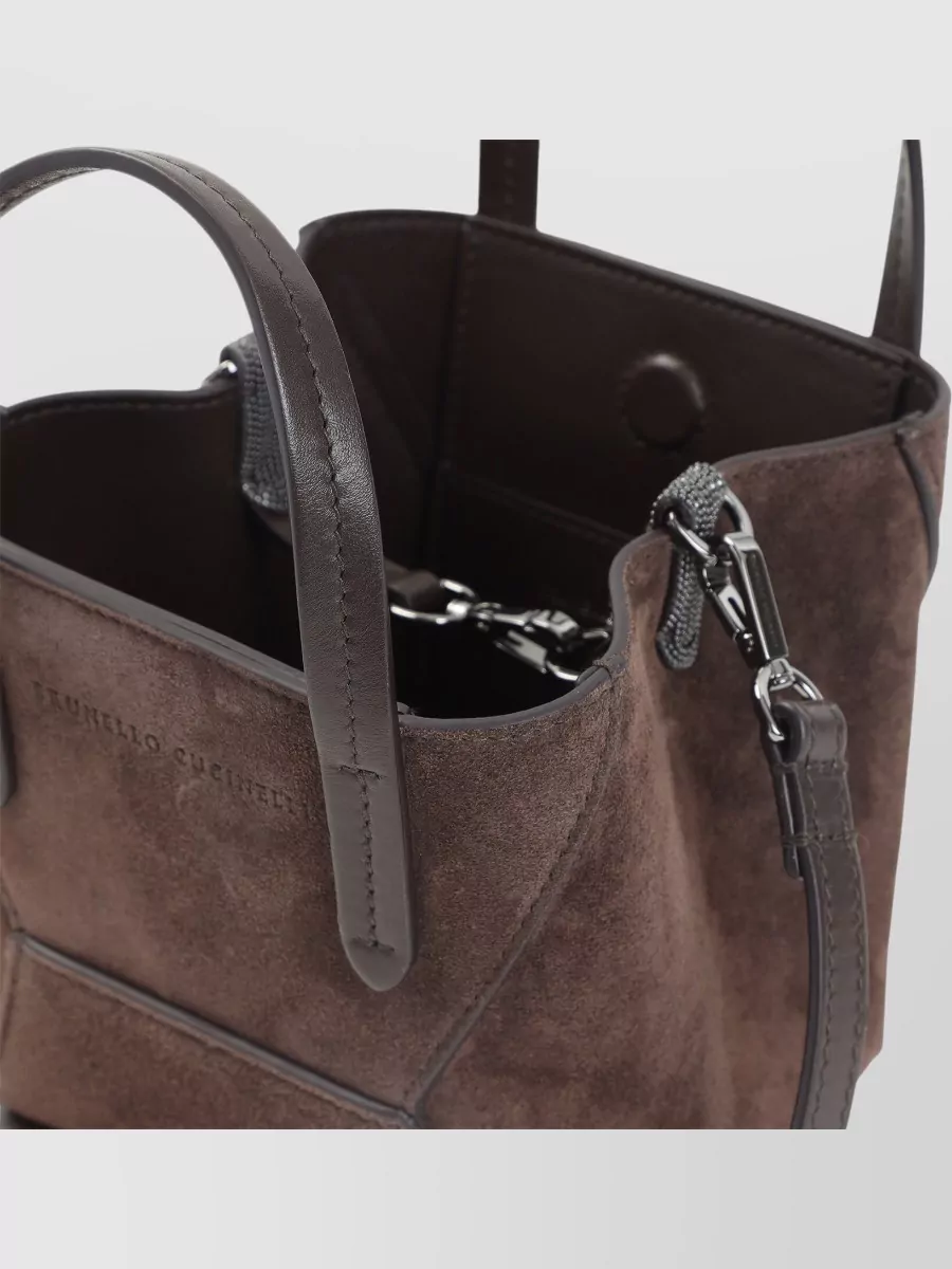 Brunello Cucinelli Na Leather Tote Bag