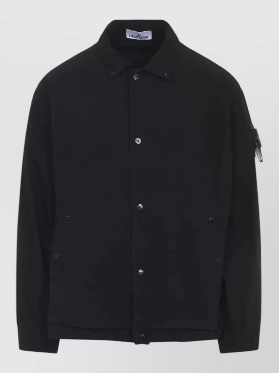 Stone Island Down Single-Breasted Coat