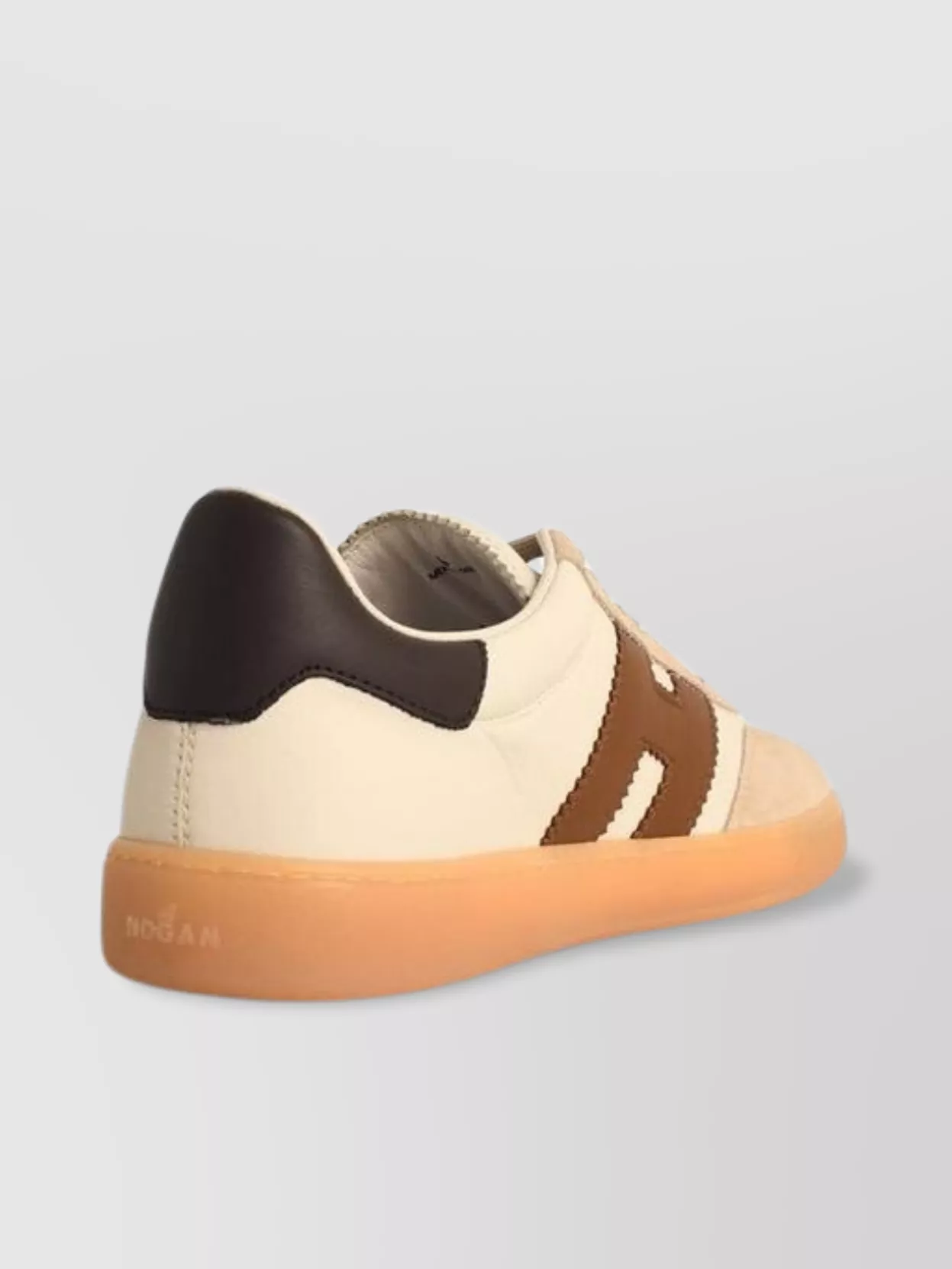 Hogan 'Chic' Leather Sneakers Featuring Contrast Panels