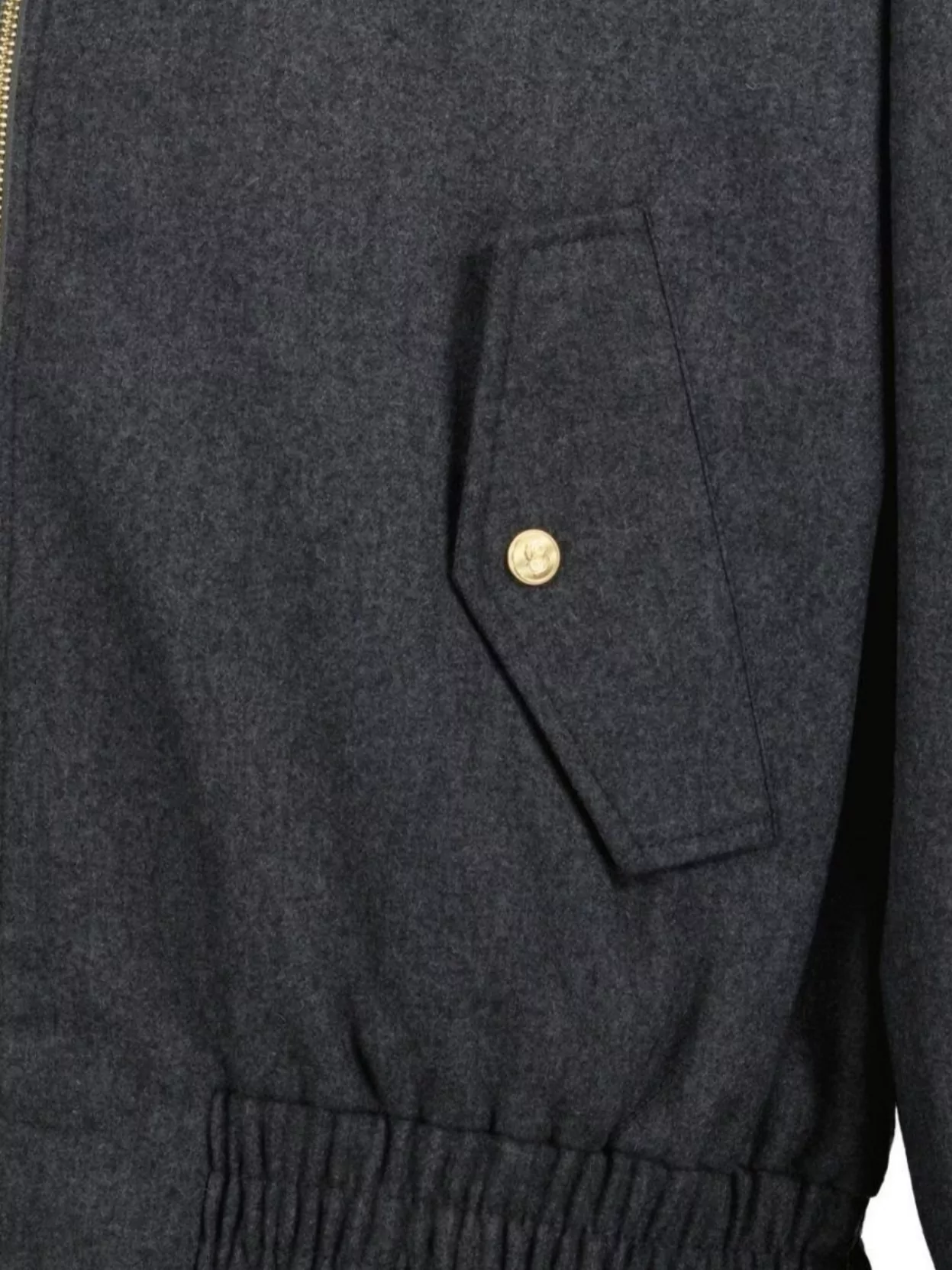 Drôle De Monsieur Track Jacket Flap Pockets
