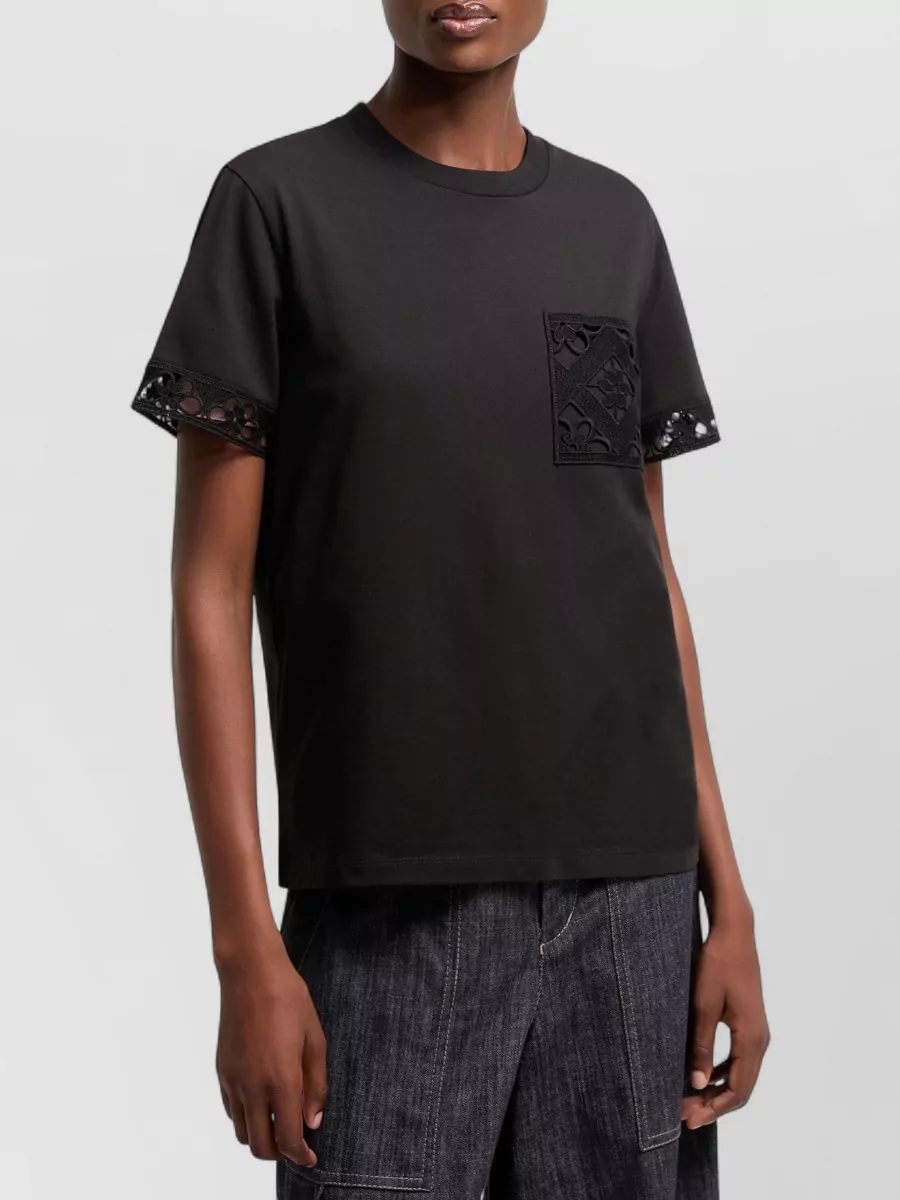 Moncler Short-Sleeve Cotton T-Shirt