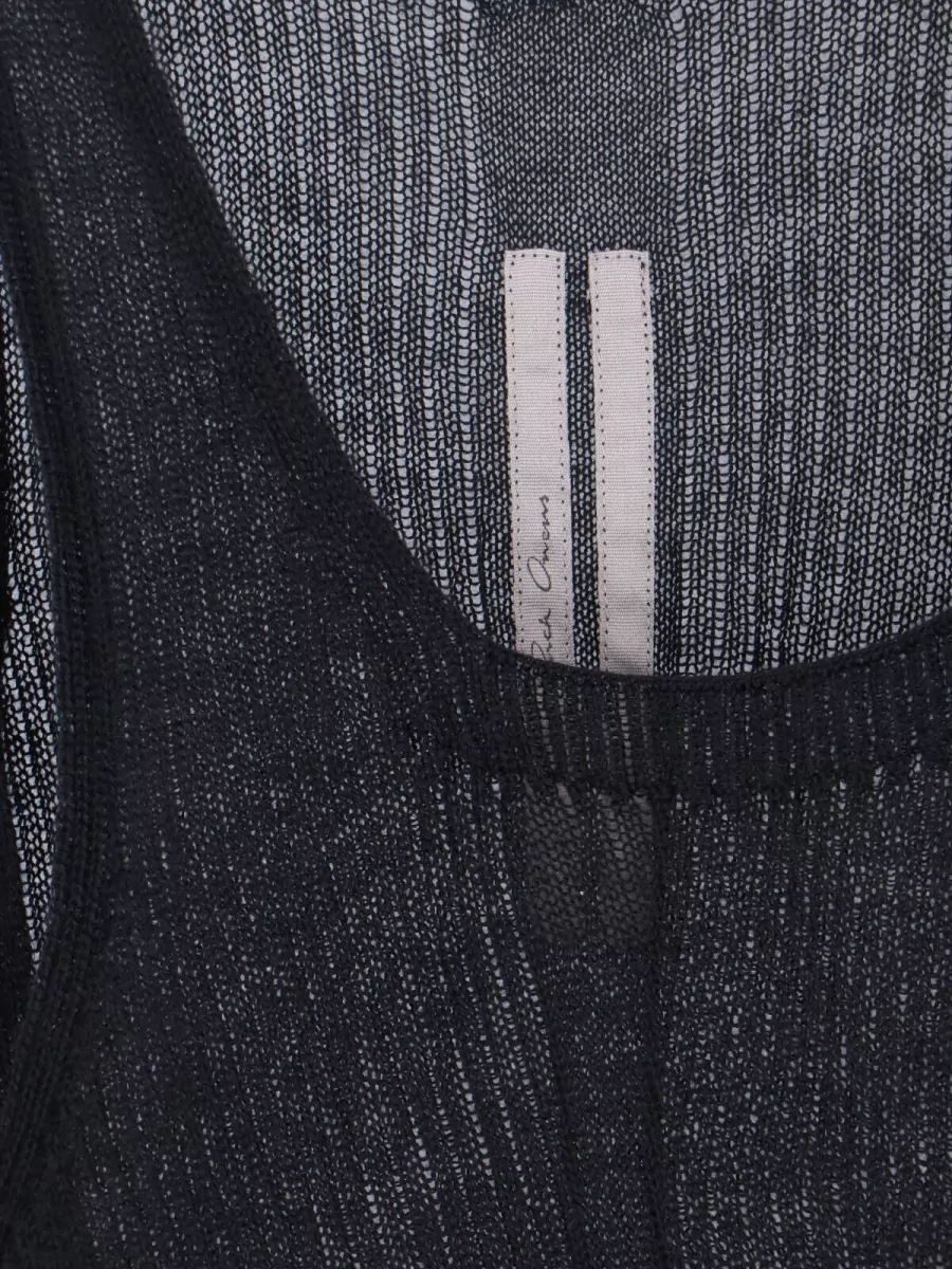 Rick Owens Cashmere Knit Tank Top