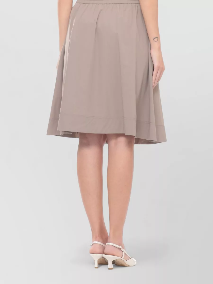 Herno Knee-Length A-Line Skirt