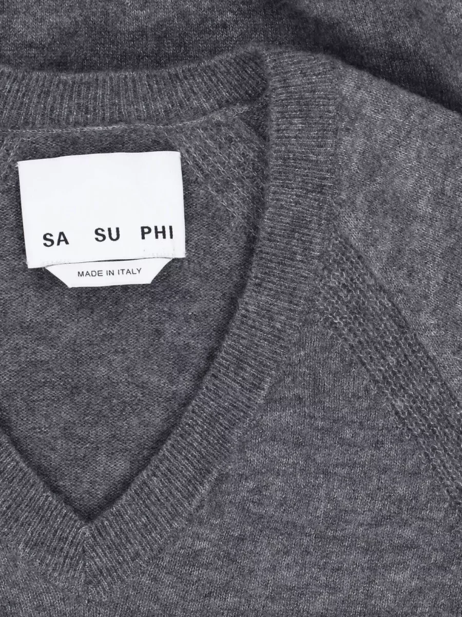 Sa Su Phi Cashmere Silk Crewneck Sweatshirt
