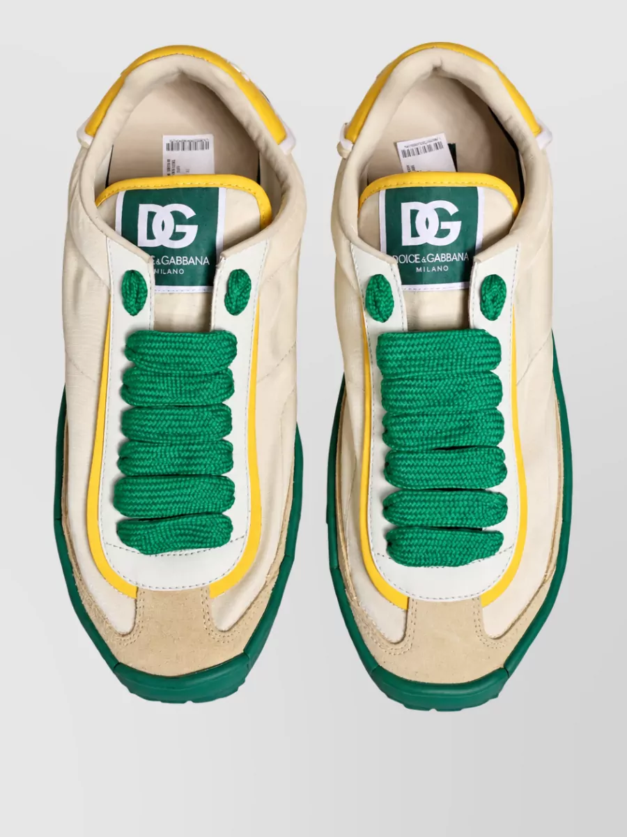 Dolce&Gabbana Leather Low-Top Sneakers