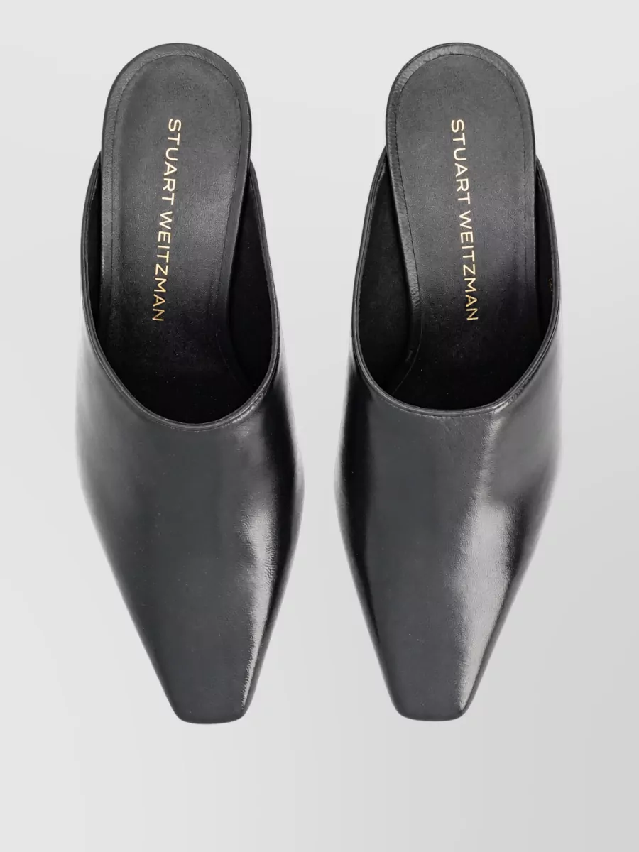 Stuart Weitzman Leather Mules
