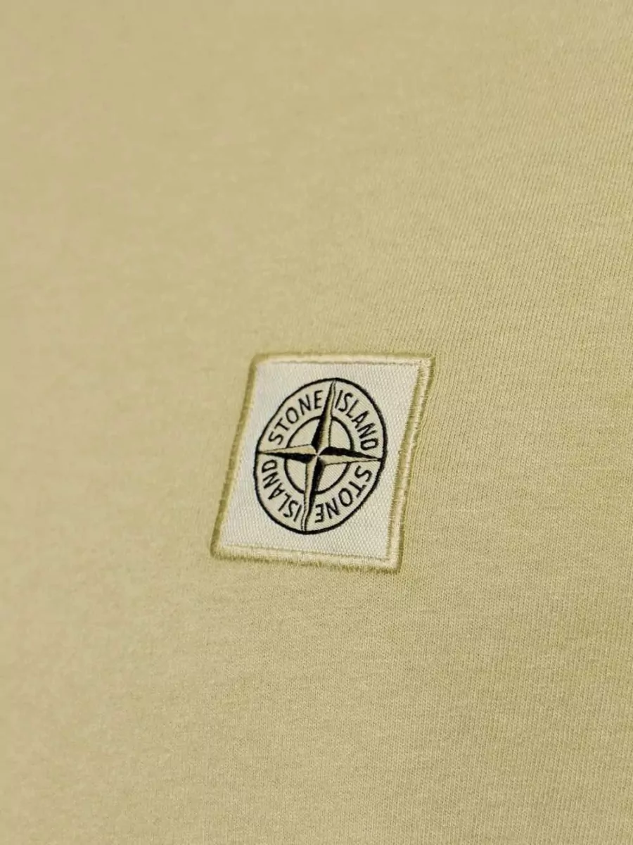 Stone Island Cotton Logo-Patch Short-Sleeve T-Shirt