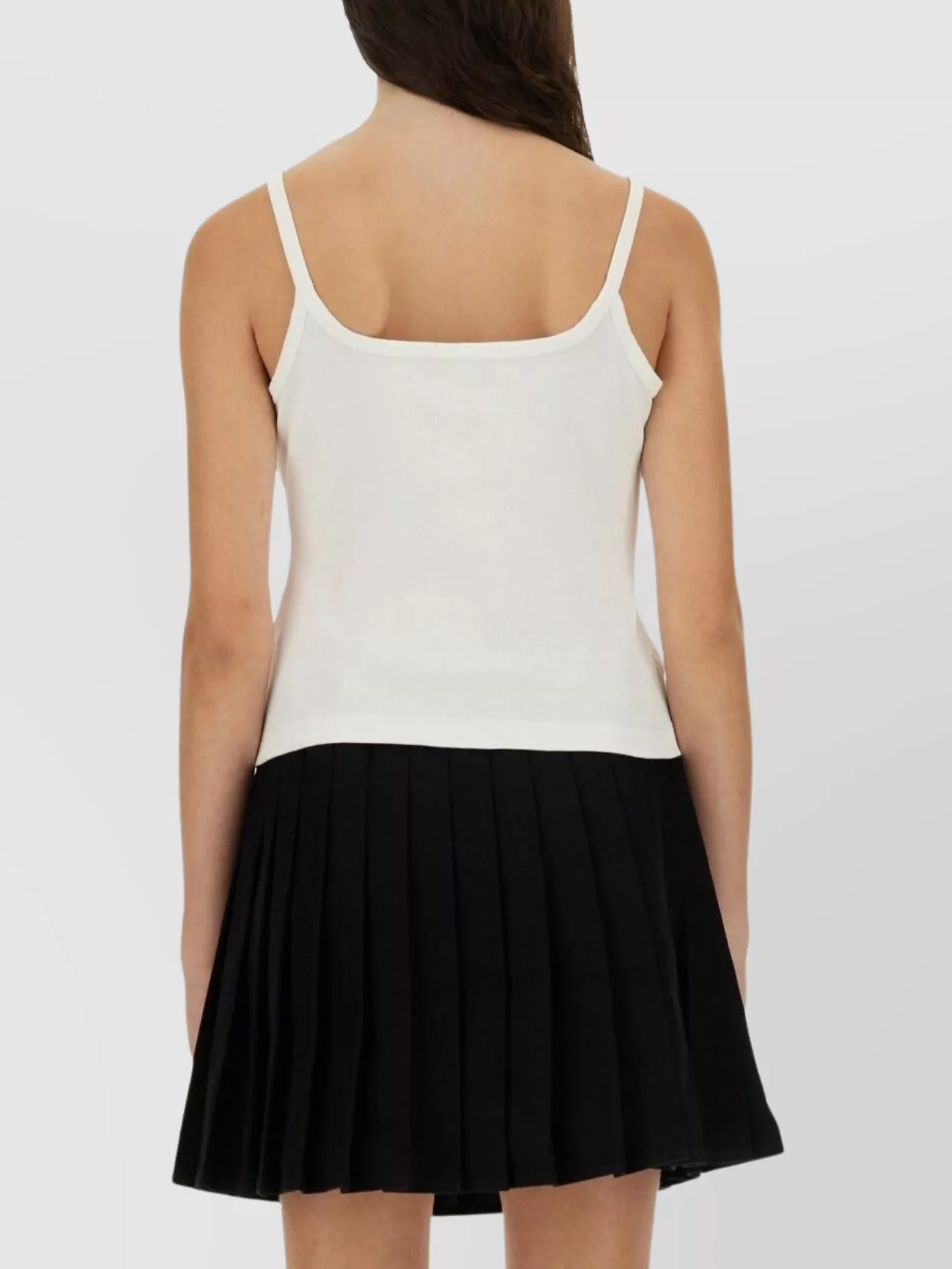 Versace Ribbed Spaghetti Strap Top Design