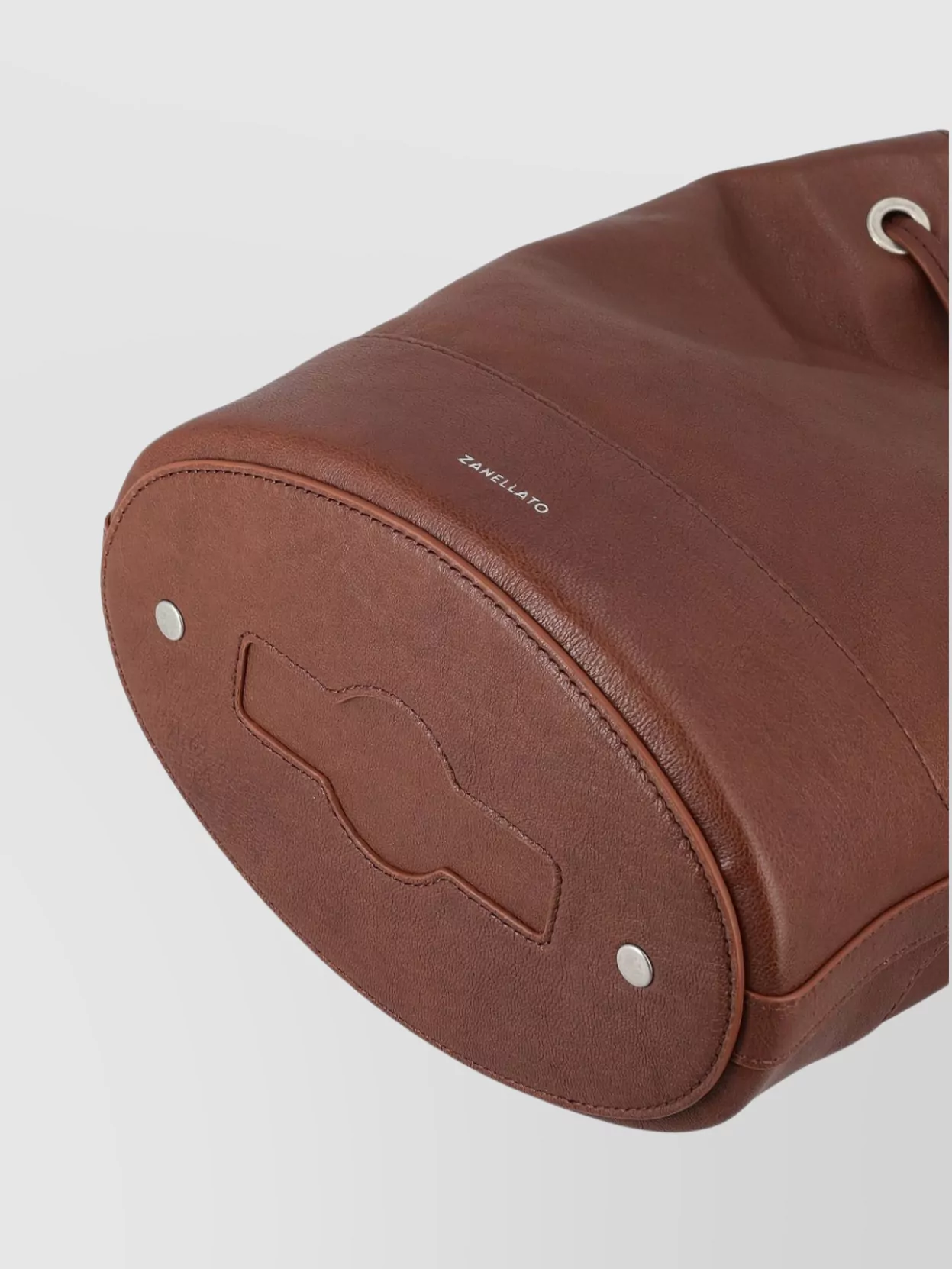 Zanellato Leather Shoulder Bag Adjustable Strap