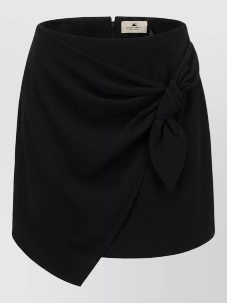 Elisabetta Franchi Knee-Length Wrap Skirt