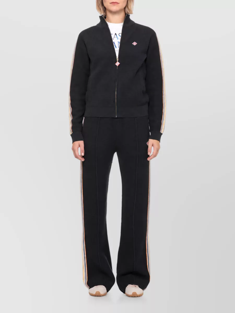 Casablanca Striped Straight-Leg Lounge Pants