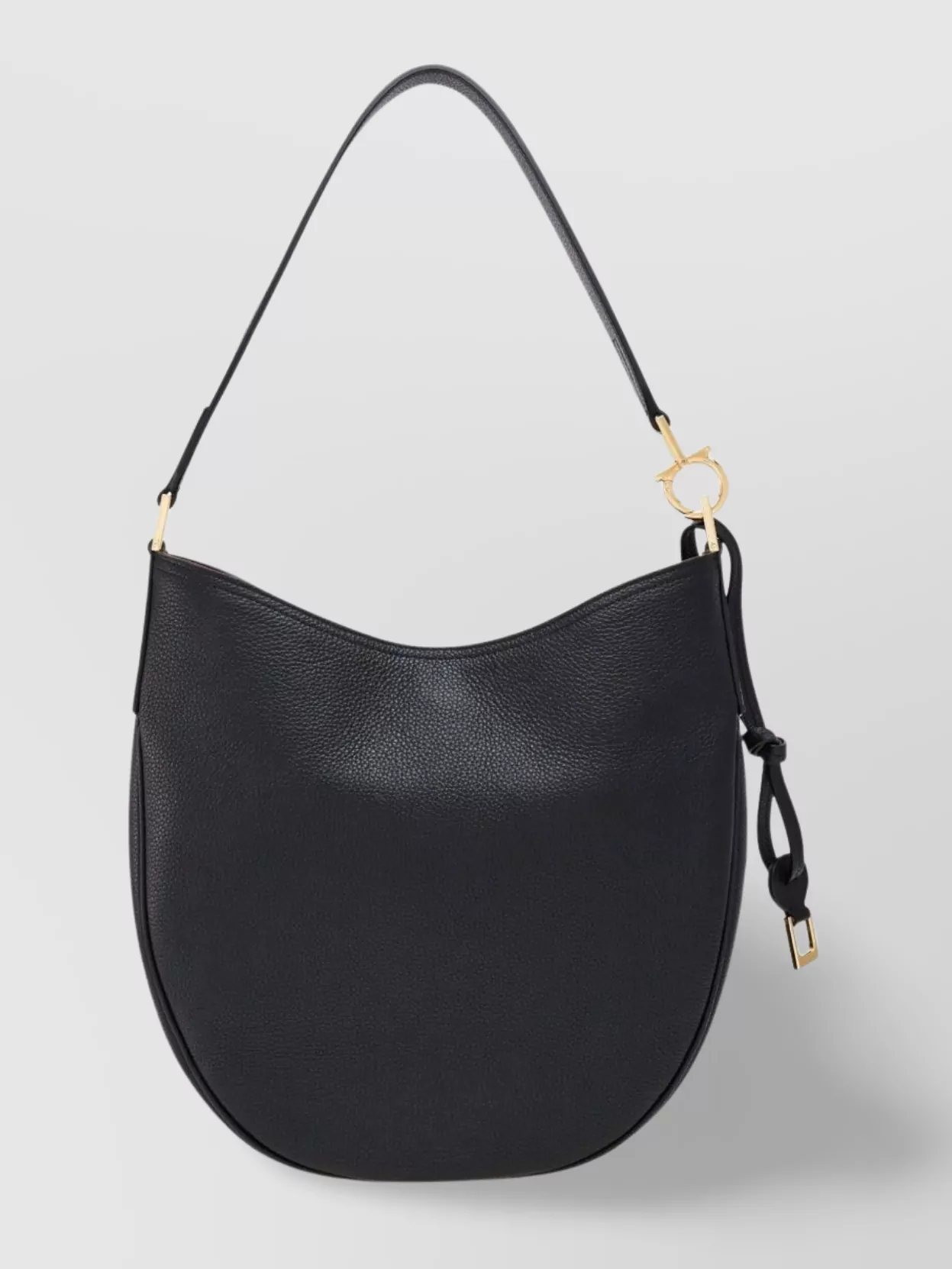 Ferragamo Medium Leather Hobo Bag
