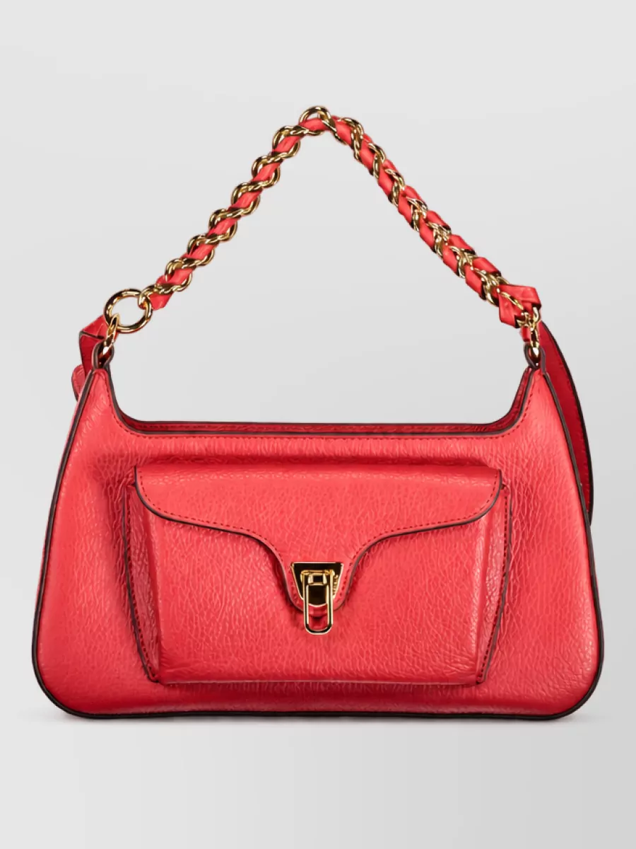 Coccinelle leather shoulder bag