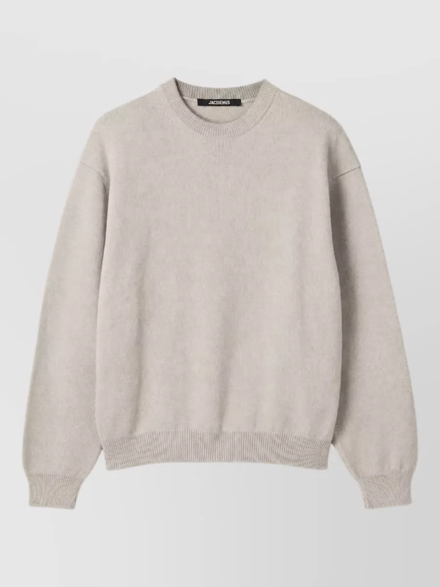 Jacquemus Merino wool crewneck sweater