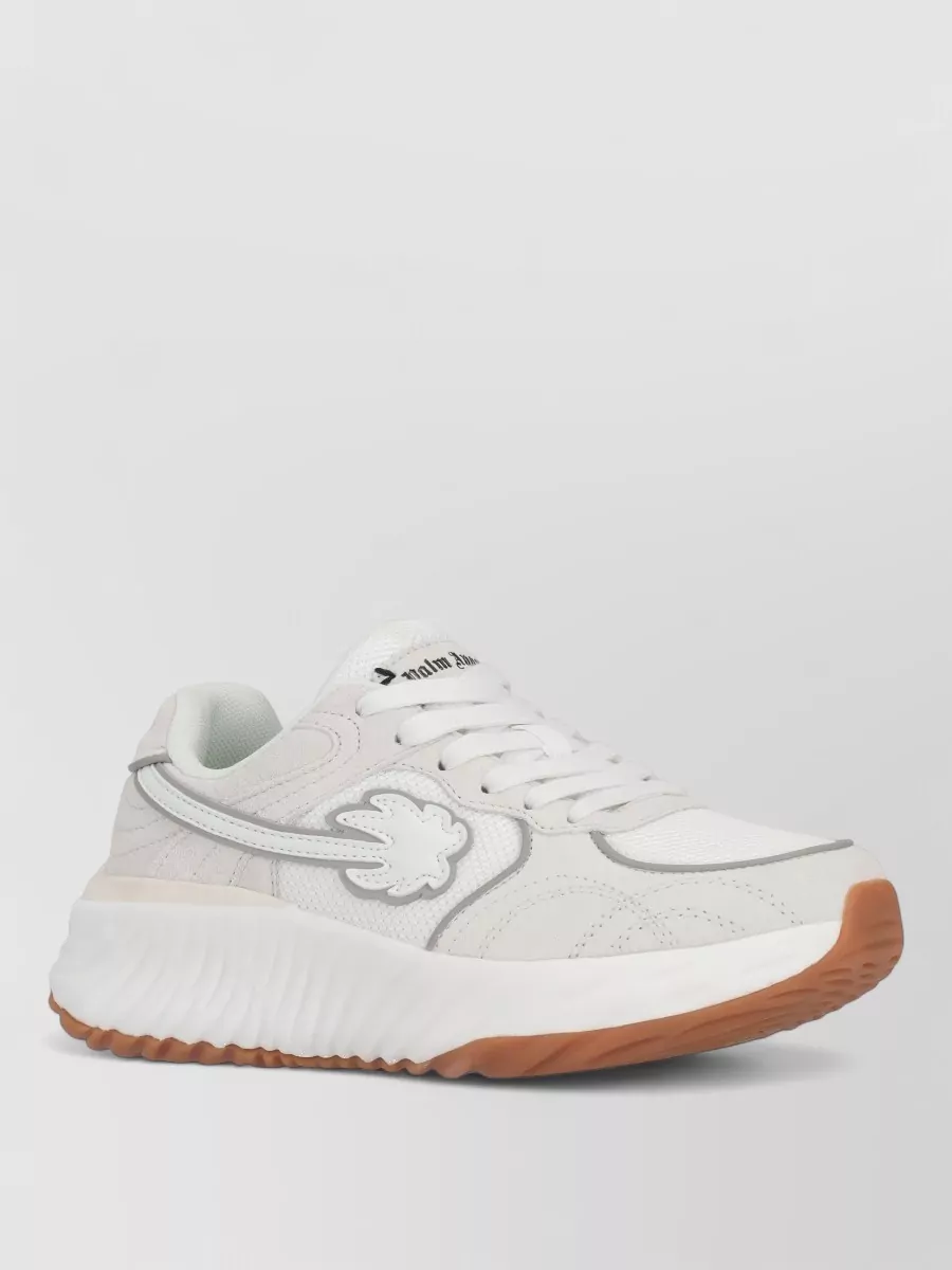 Palm Angels leather low-top sneakers