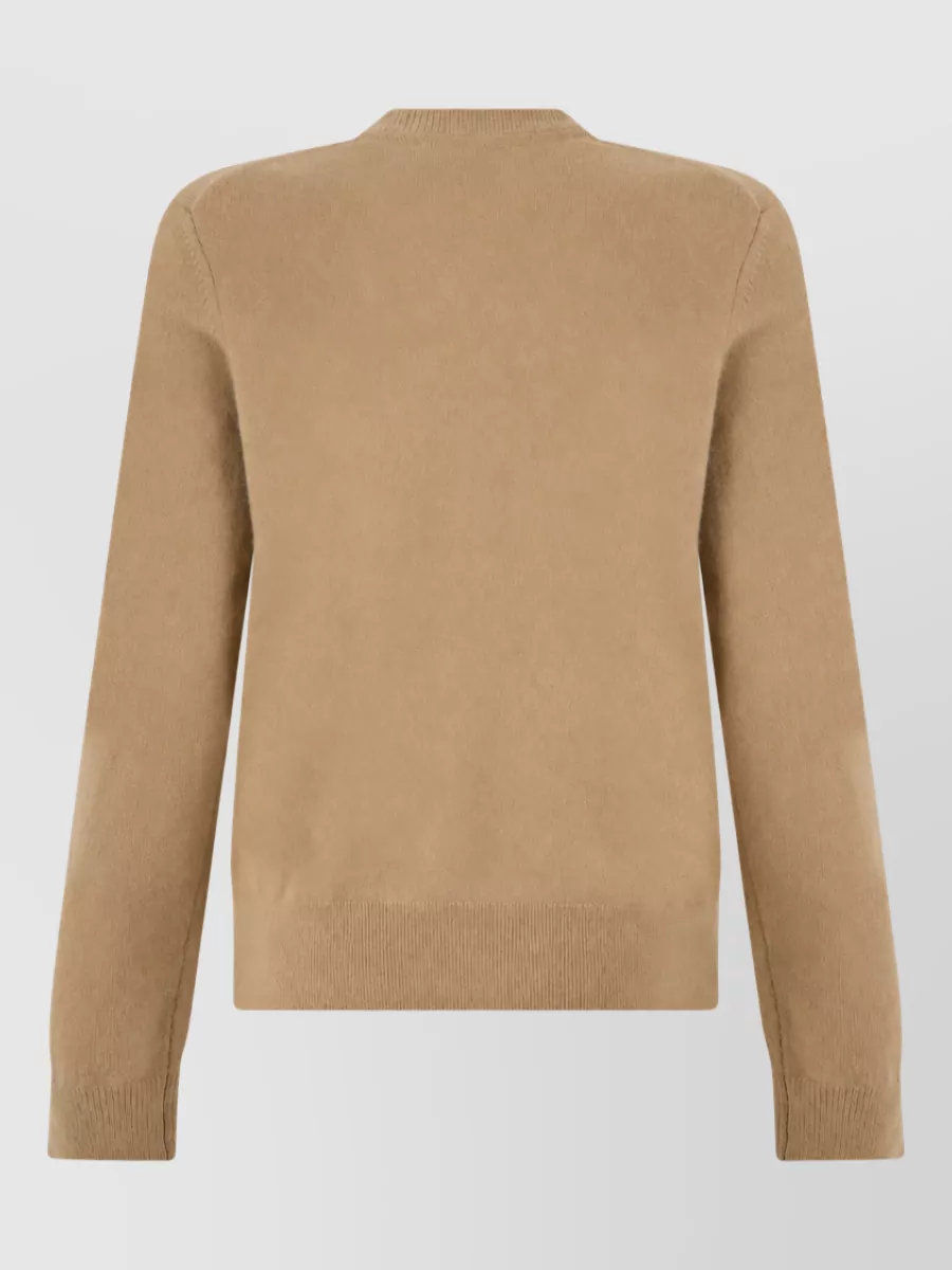 Burberry Cashmere ribbed cardigan