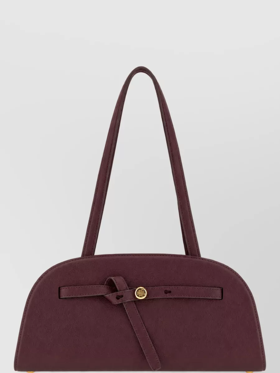Tory Burch romy leather clutch bag