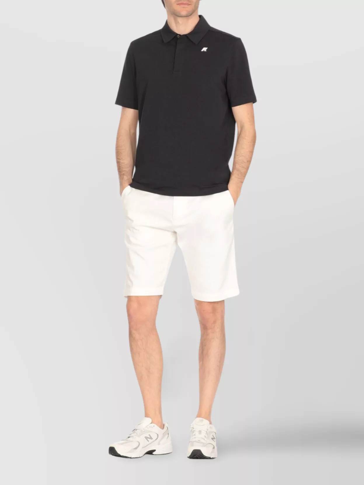 K-Way Cotton Polo Shirt With Collar