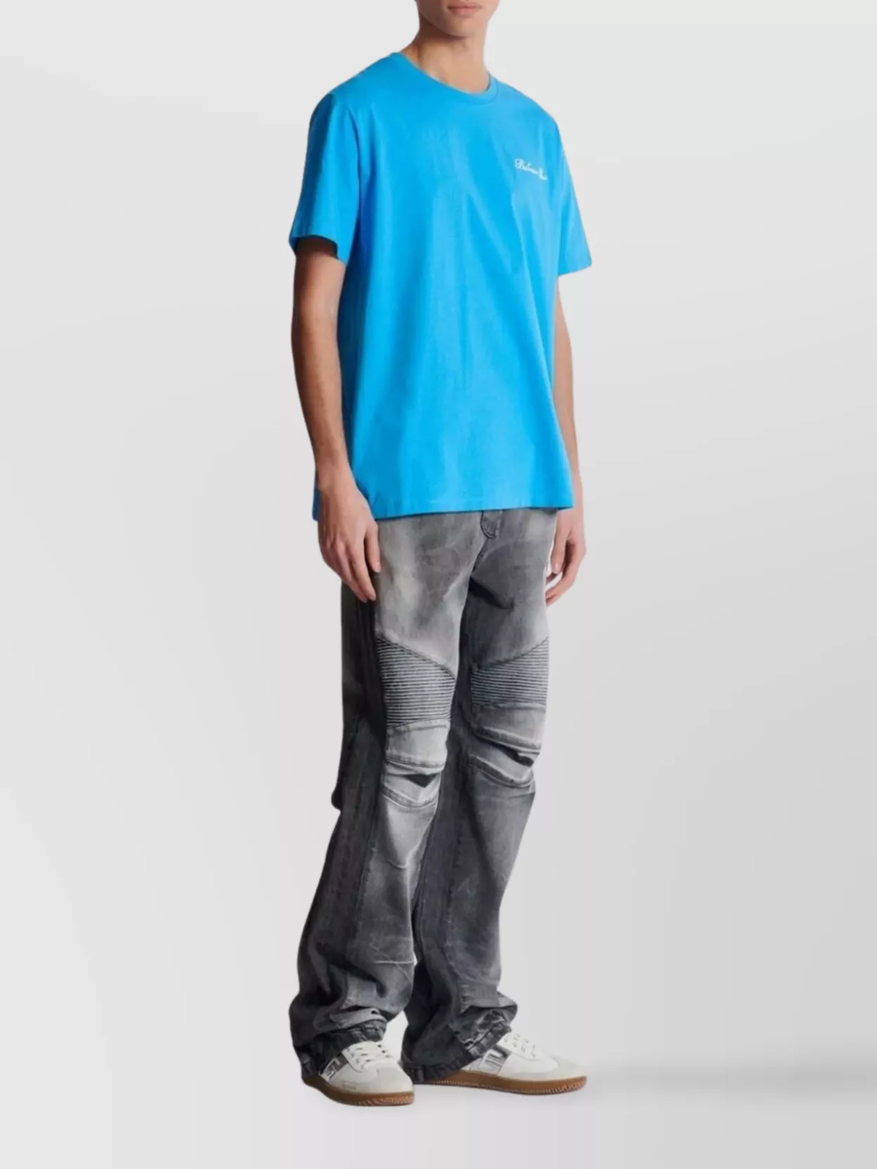 Balmain Signature Crew Neck T-Shirt