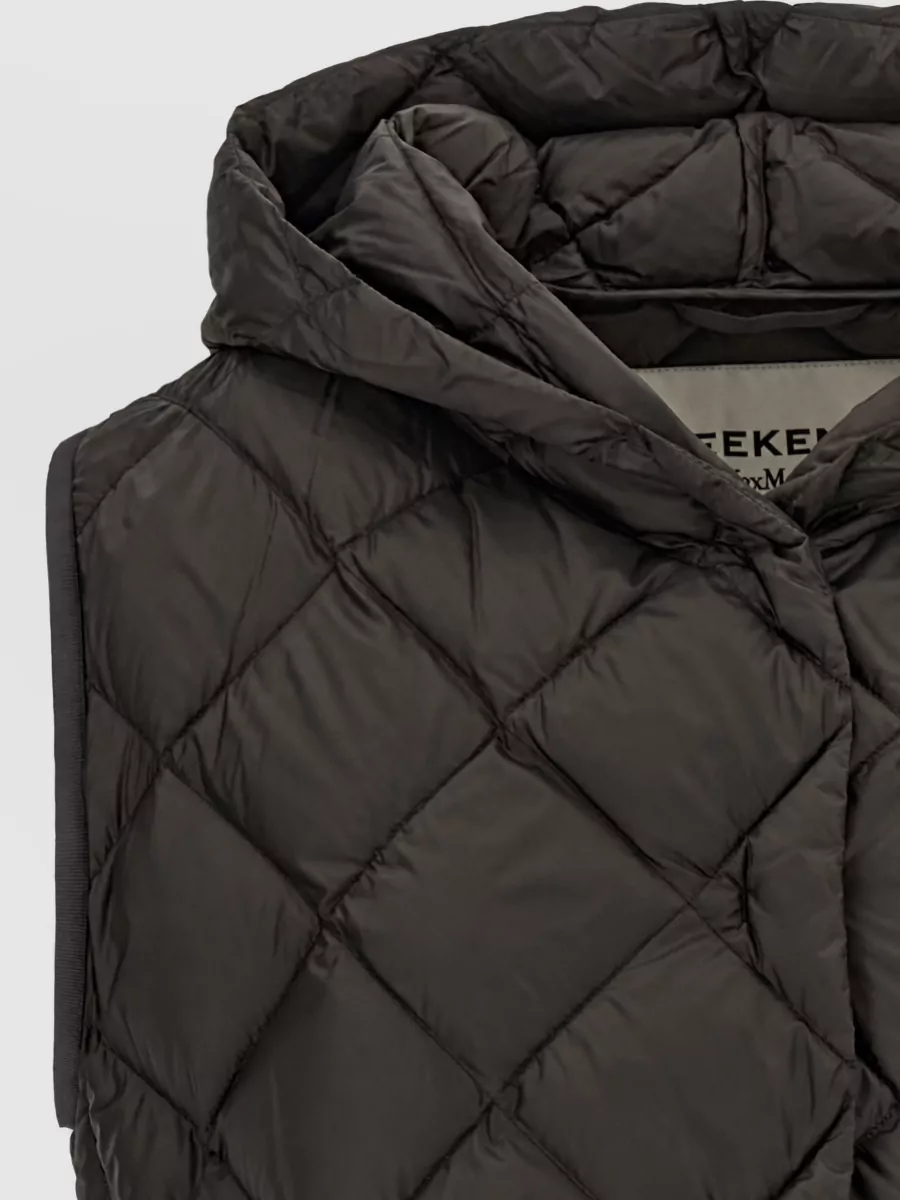 Weekend Max Mara Quilted Hooded Puffer Vest