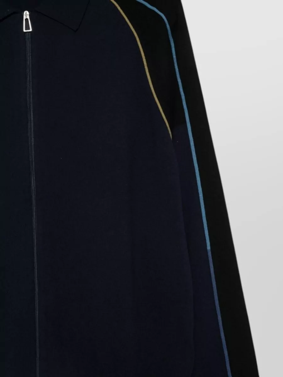 Paul Smith Fine-Knit Zip-Up Cardigan
