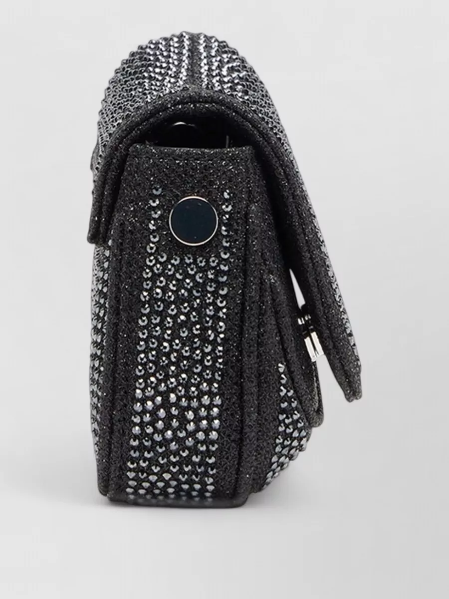 Diesel Play Xs Crystal-Embellished Clutch Bag