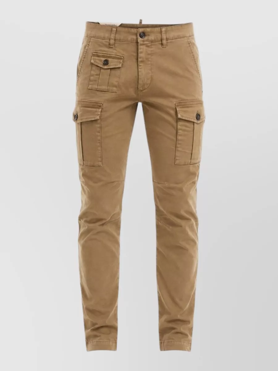 Dsquared2 cotton cargo chinos
