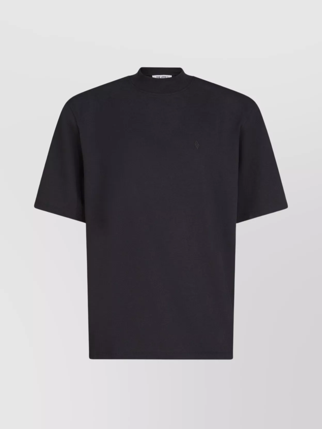 Attico T-shirt Black In Black