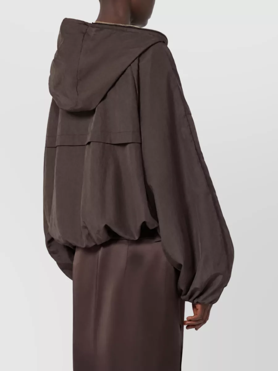 Sportmax Hooded Oversized Jacket