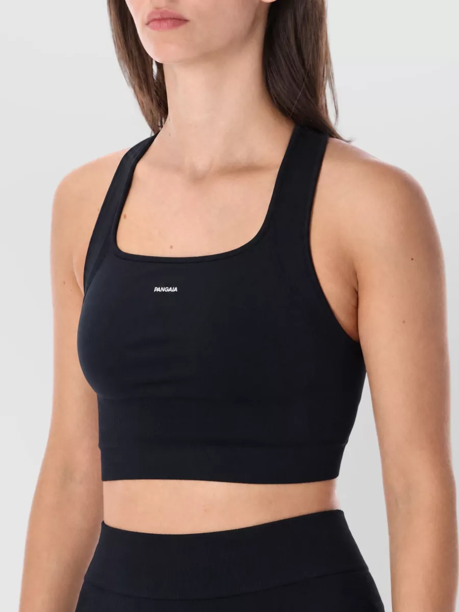 Pangaia Seamless Square Neck Racerback Tank Top