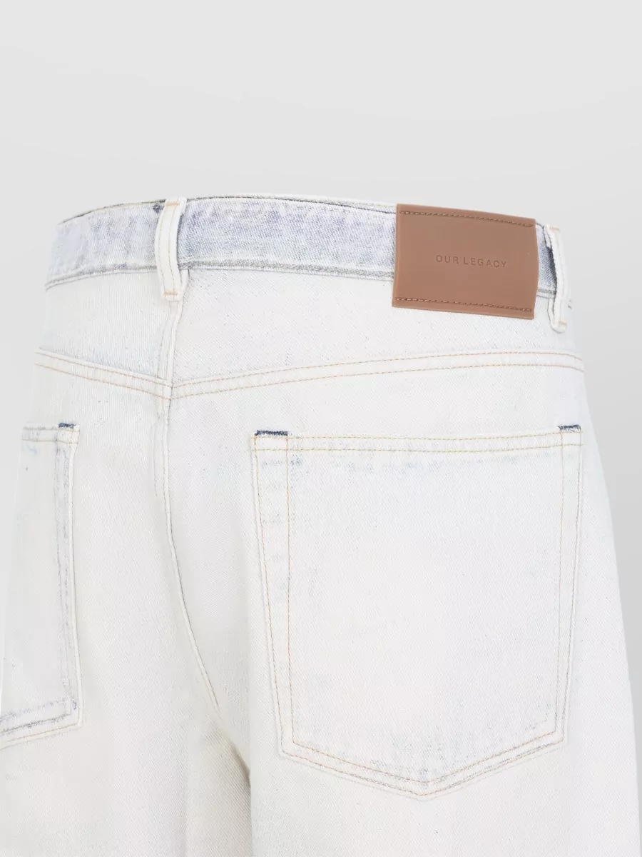 Our Legacy Denim Straight-Leg Jeans
