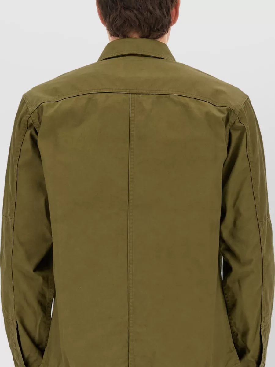 Saint Laurent Cotton Twill Overshirt