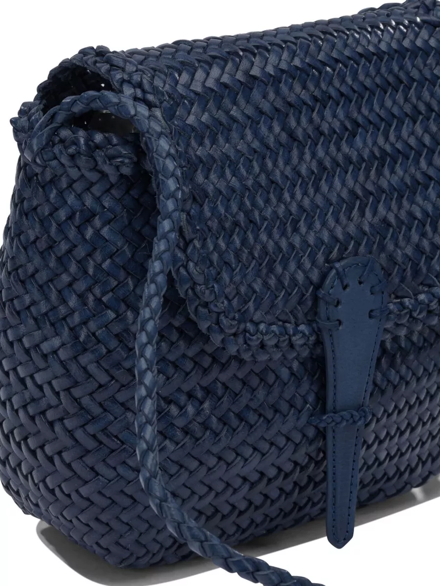 Dragon Diffusion Mini City Bag Crossbody Woven Texture Strap