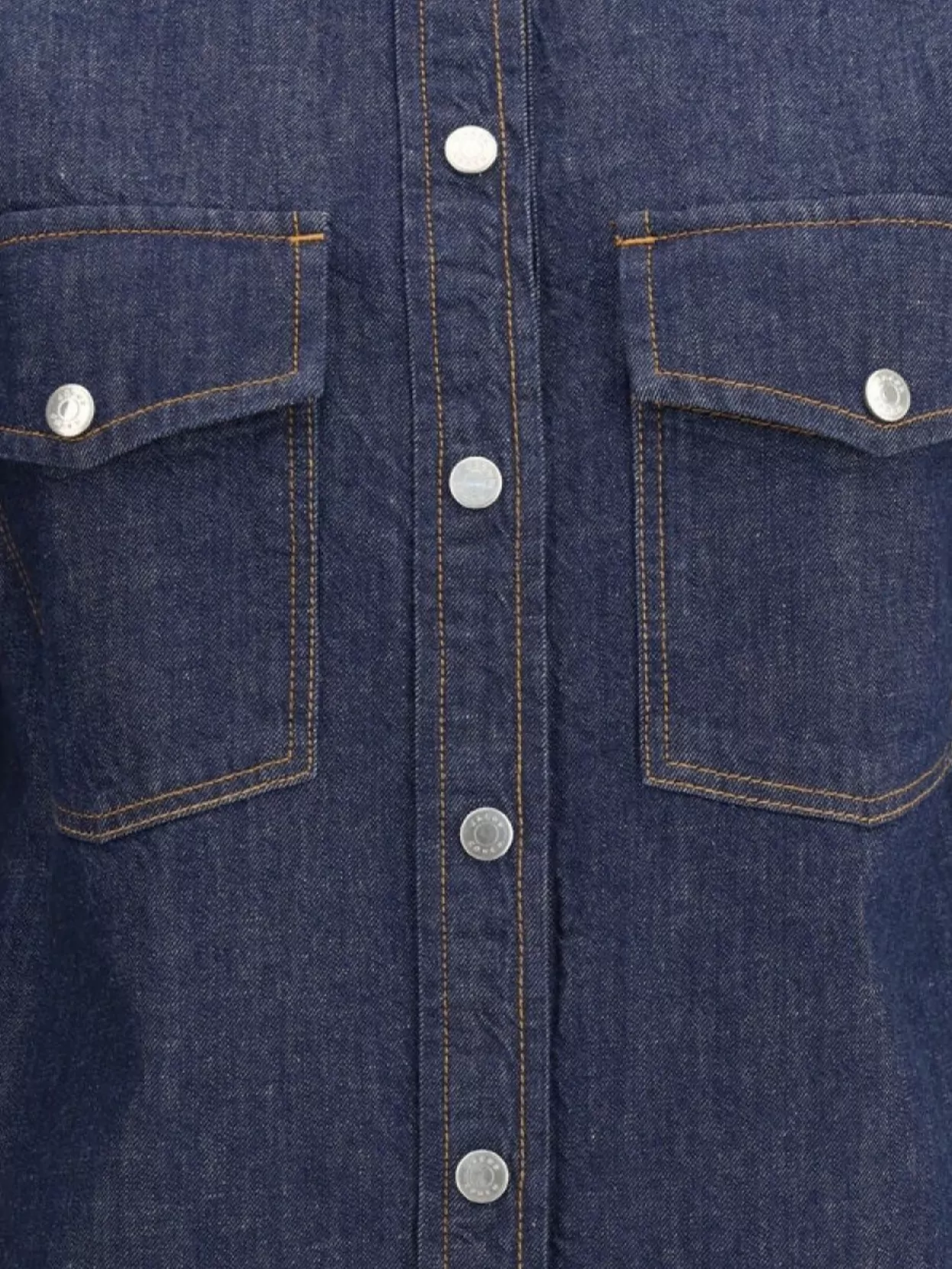 Jacob Cohen Western Denim Shirt With Sharp Casual Look