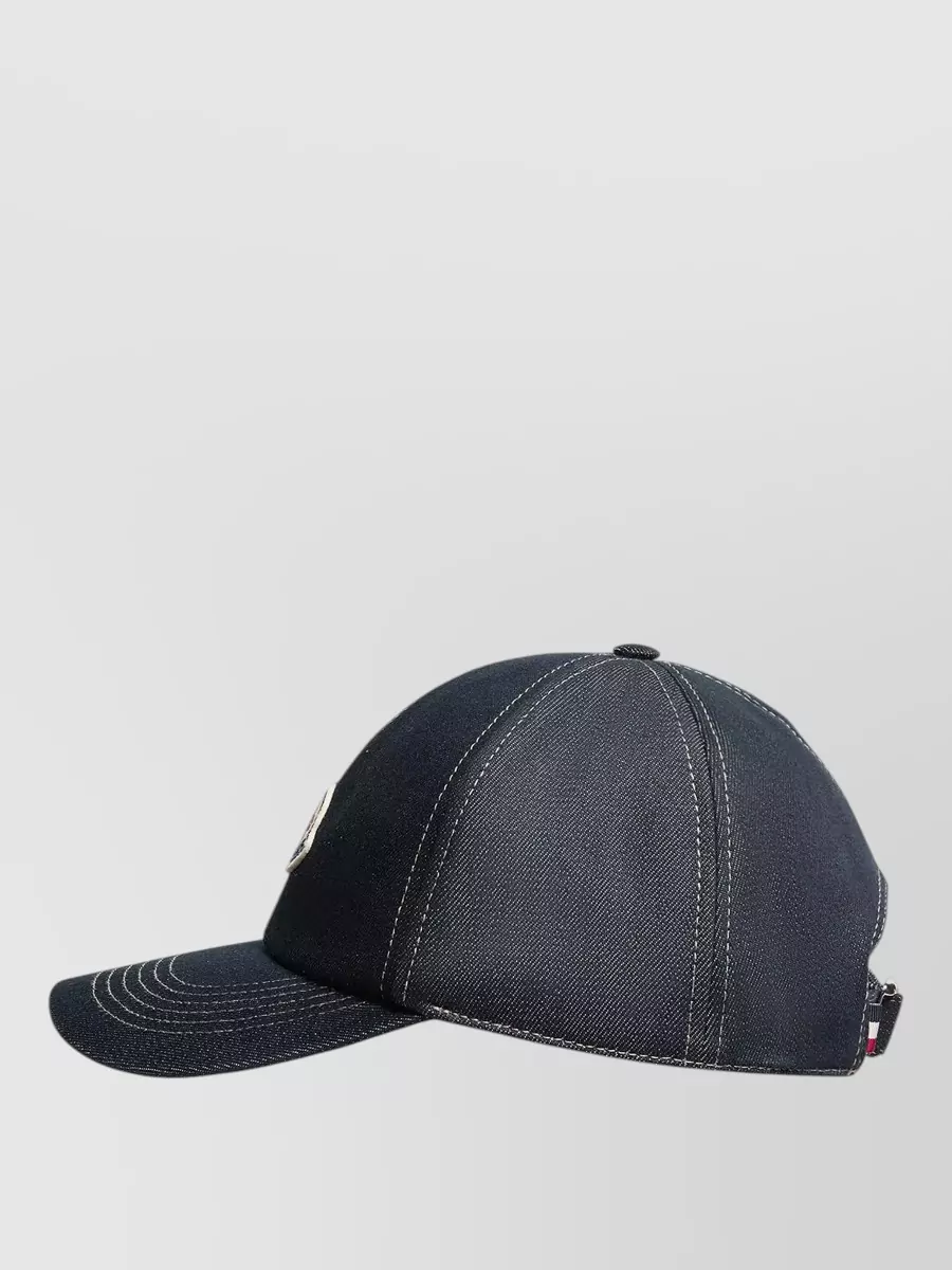 Moncler Denim Baseball Cap