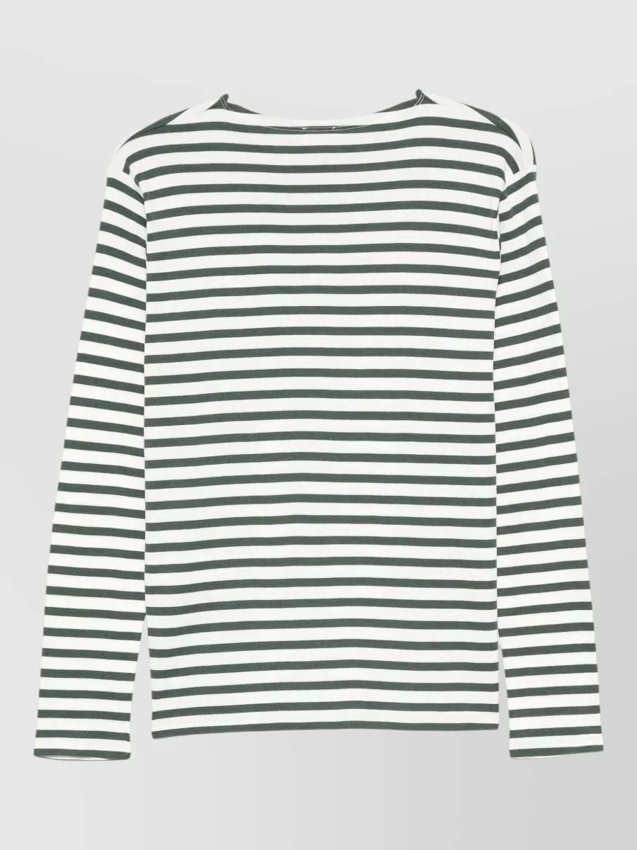 Closed Striped Long-Sleeve T-Shirt